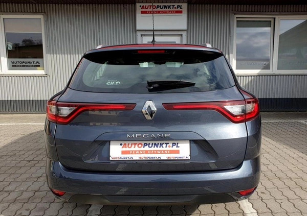 Renault Megane cena 48900 przebieg: 135483, rok produkcji 2018 z Chocianów małe 301